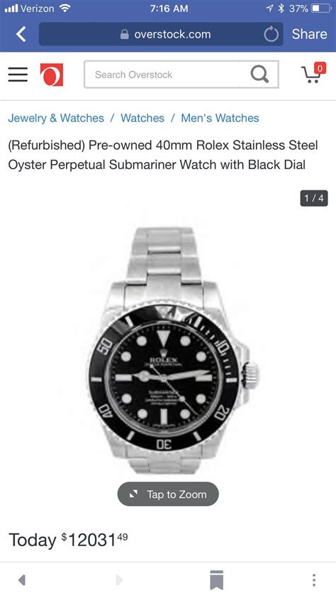 buying rolex overstock.com